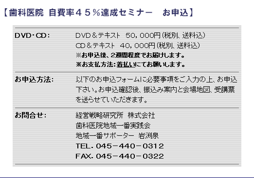 お申込みについて