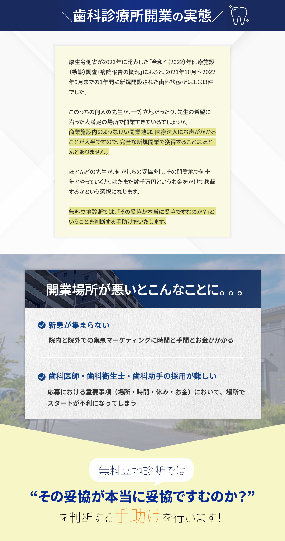 実態セクション