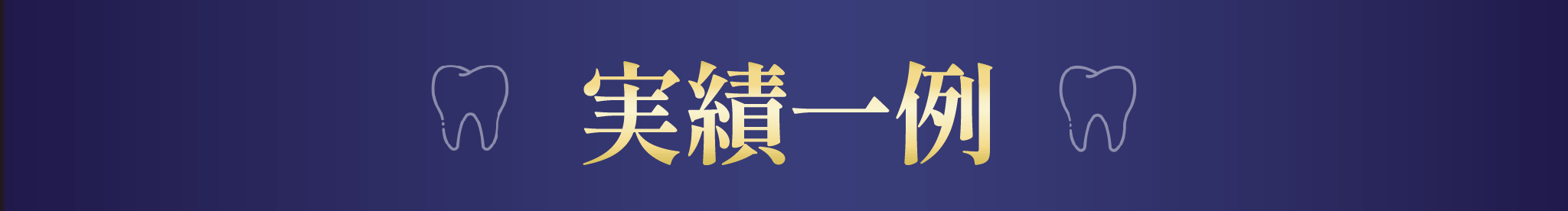 実績一例